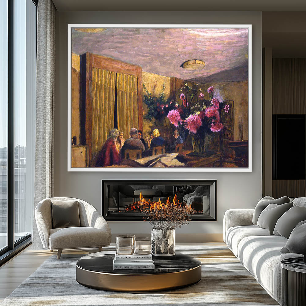 The Game of Cards in the Large Drawing-Room at Les Clayes - Image 4