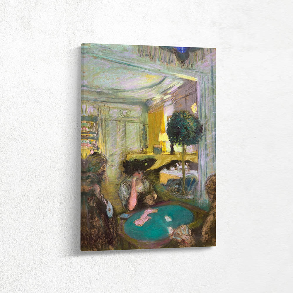 The card game at Marcelle Arons