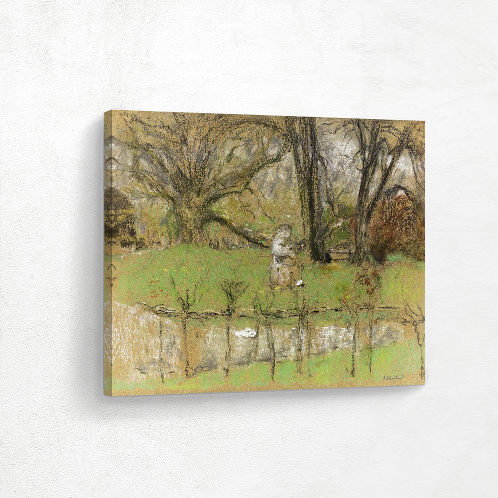 The pond in front of the castle