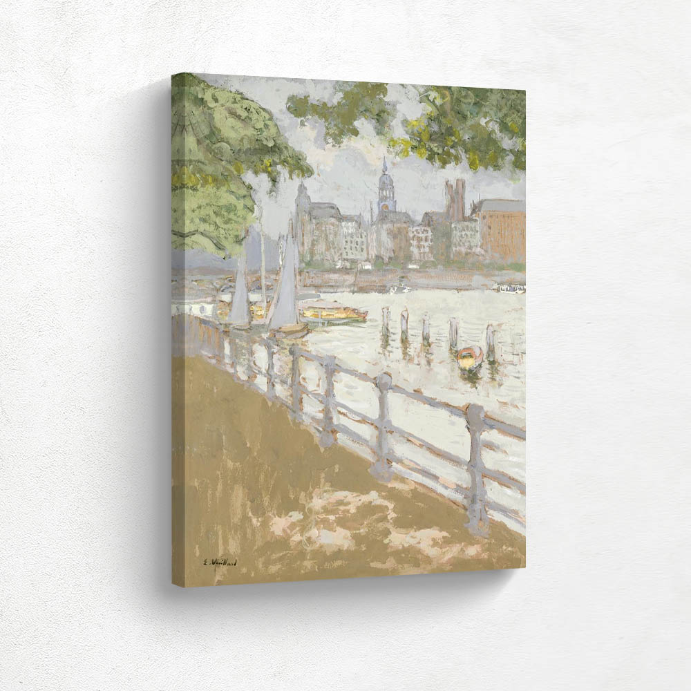 The view on the lake Binnenalster