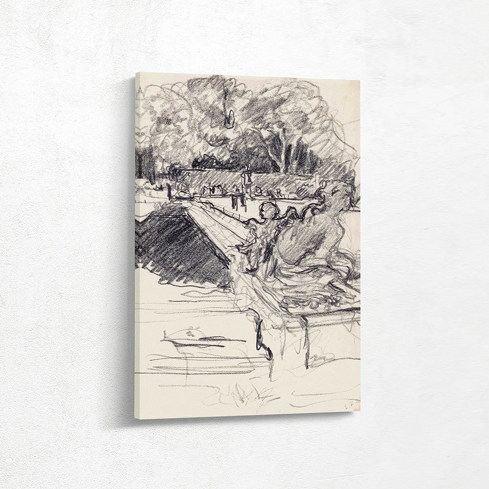 The water floor of the Palace of Versailles