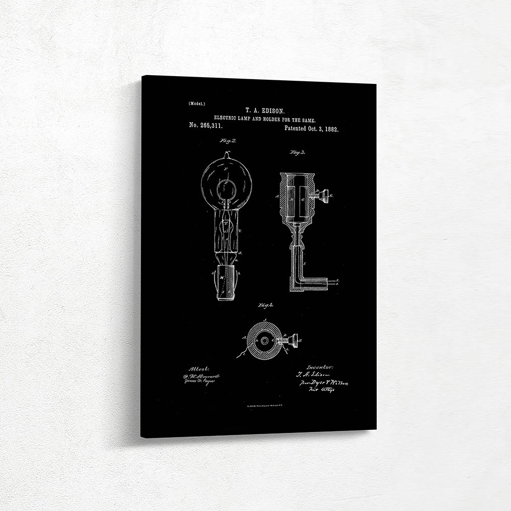 Electric Lamp and holder for the same