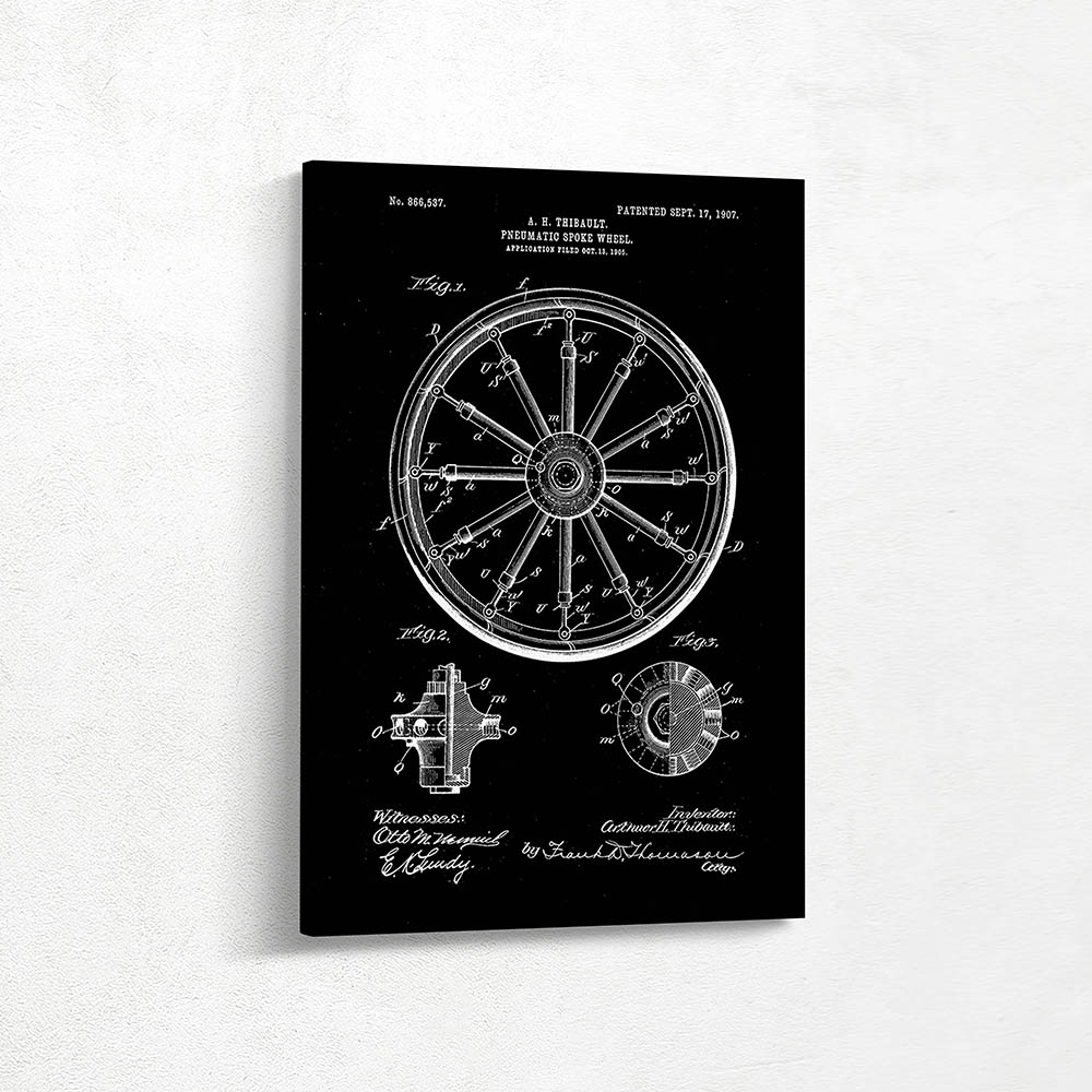 Pneumatic Spoke Wheel
