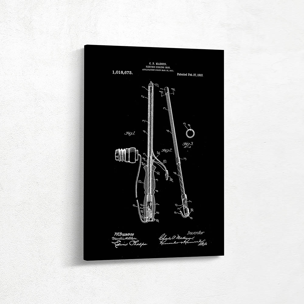 Electric curling iron