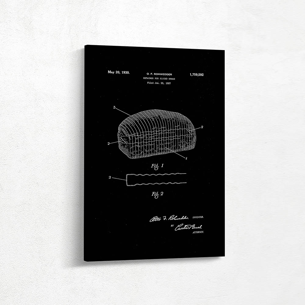 Retainer for sliced Bread