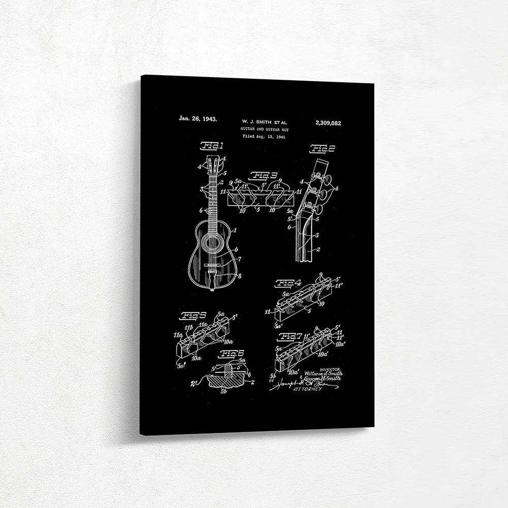 Guitar and guitar nut