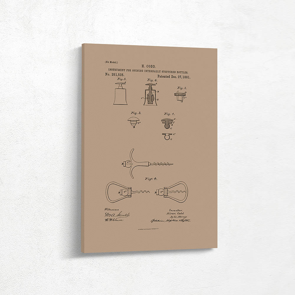 Instrument for opening internally stoppered bottles
