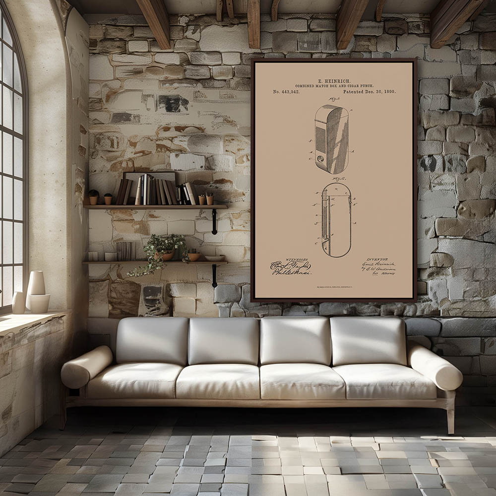 Match box and cigar punch - Image 3