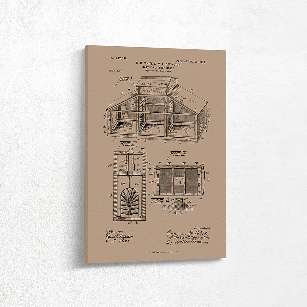 Cattle Fly Trap House