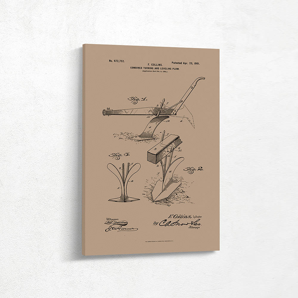 Combined Turning and Leveling Plow