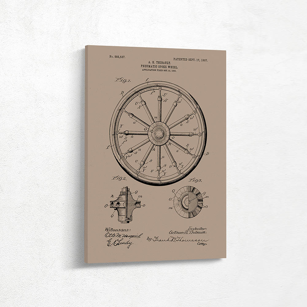 Pneumatic Spoke Wheel