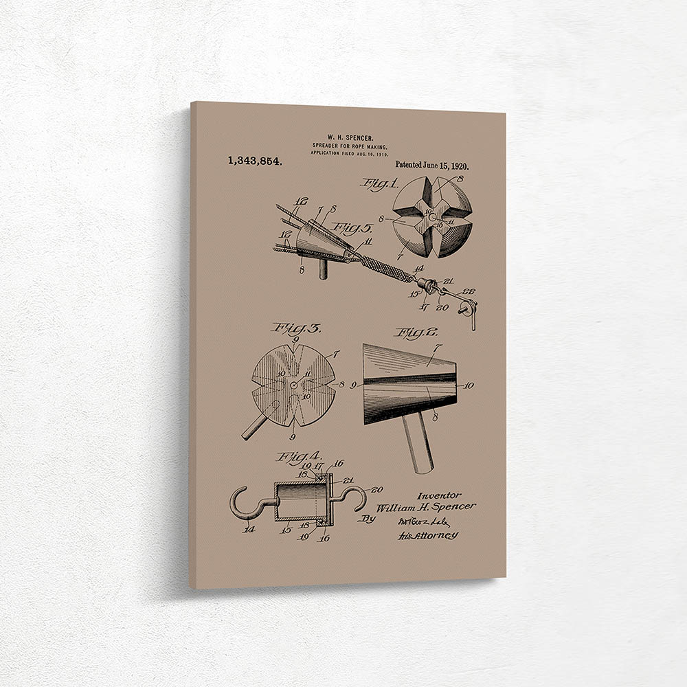 Spreader for Rope Making