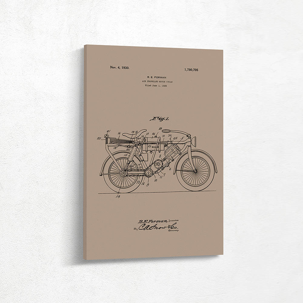 Air Propelled Motorcycle