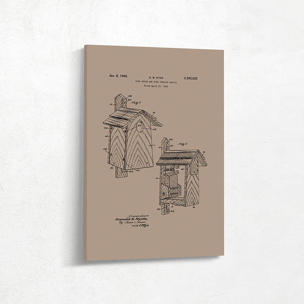 Bird House and Bird Feeding Device