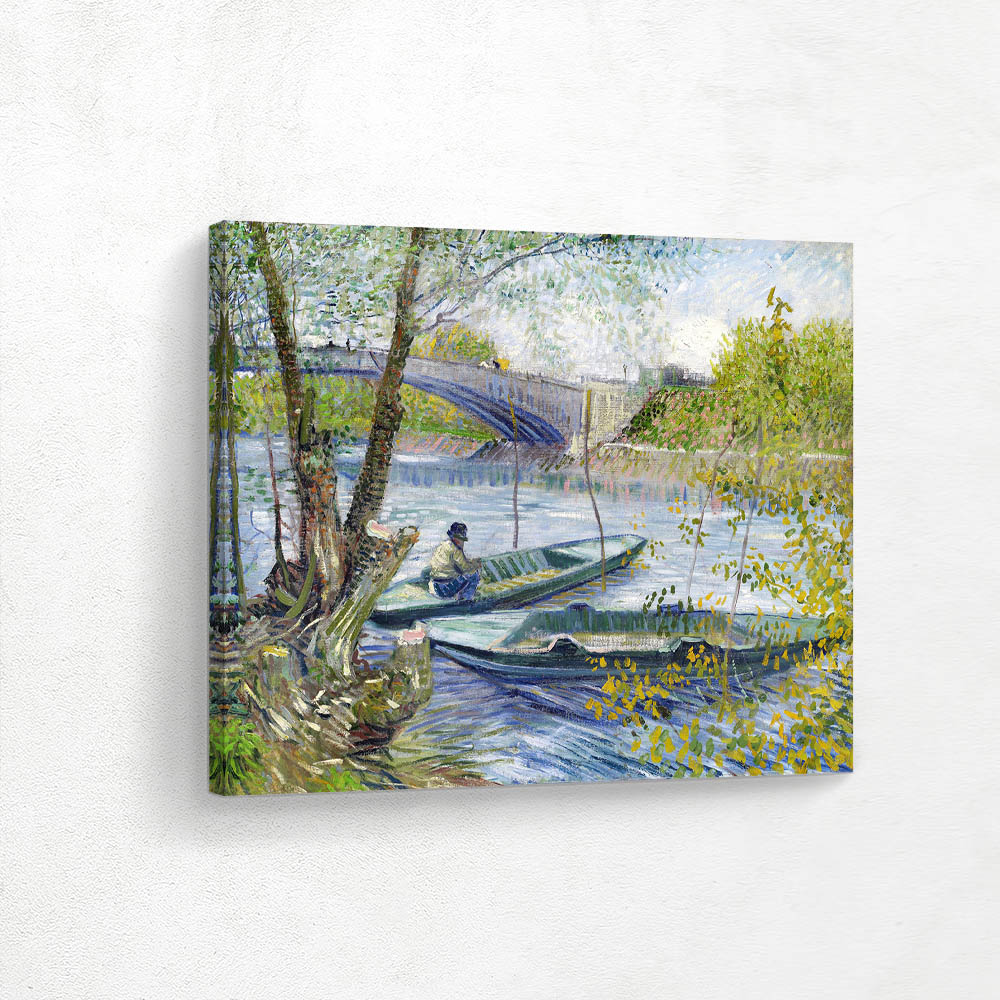 Fishing in Spring The Pont de Clichy