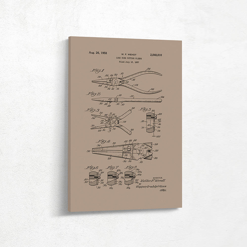 Long Nose Cutting Pliers