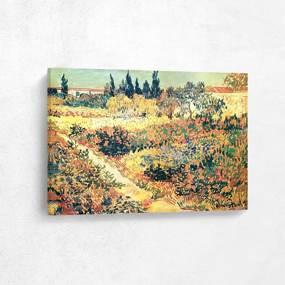 Flowering Garden At Arles