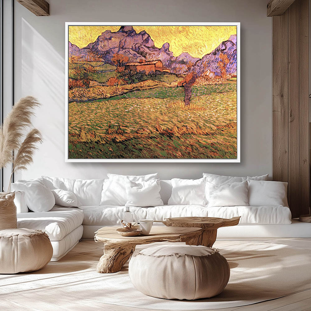 Wheat Fields in a Mountainous Landscape - Image 4