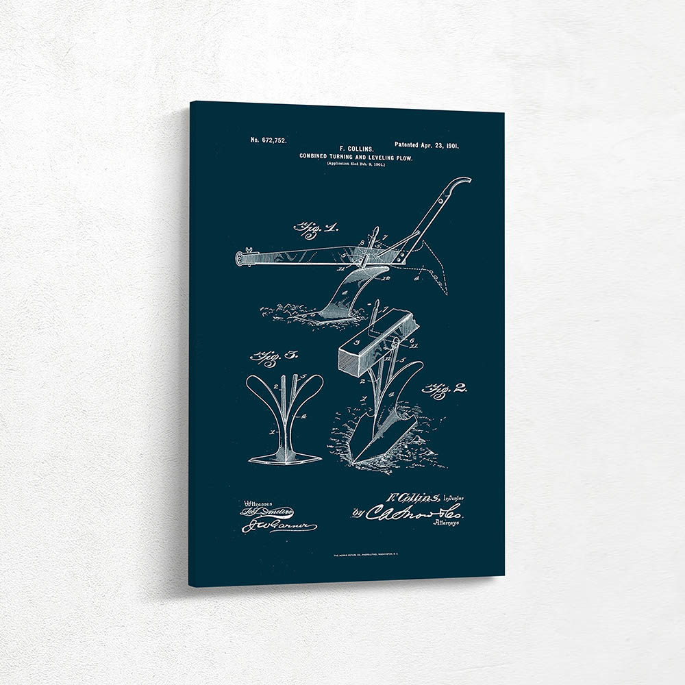 Combined Turning and Leveling Plow