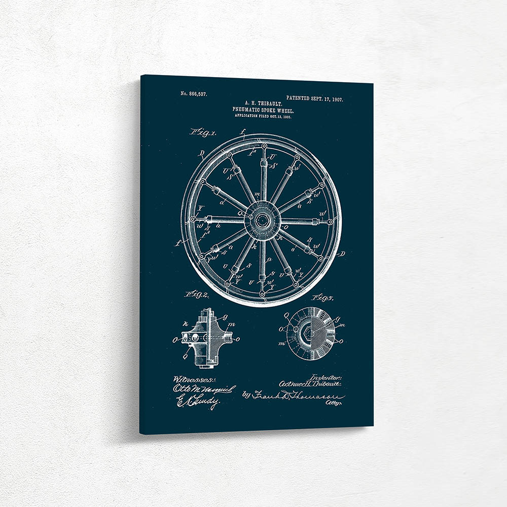 Pneumatic Spoke Wheel