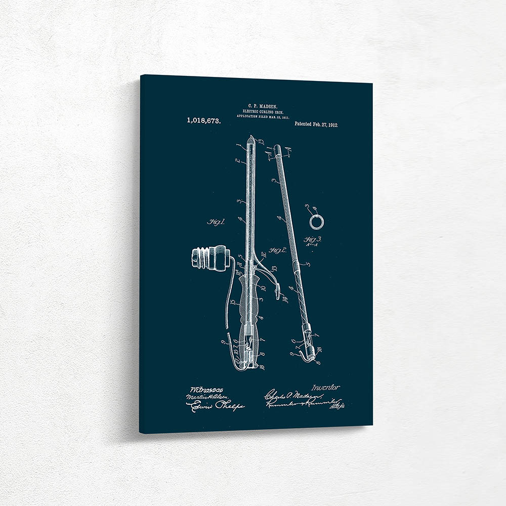 Electric curling iron