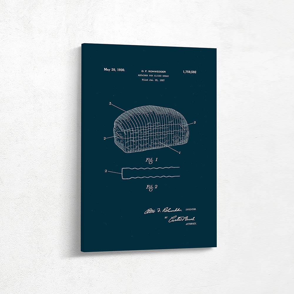 Retainer for sliced Bread