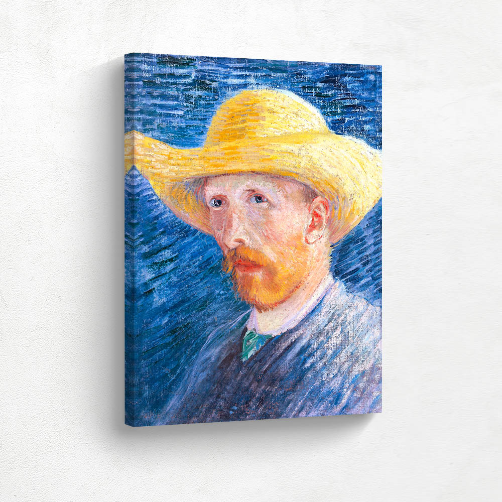 Self Portrait with Straw Hat