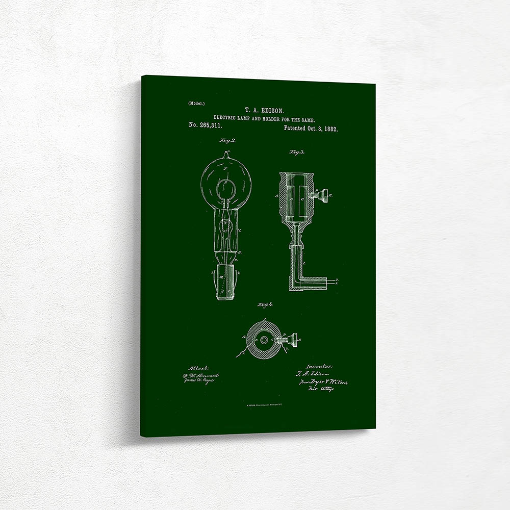 Electric Lamp and holder for the same