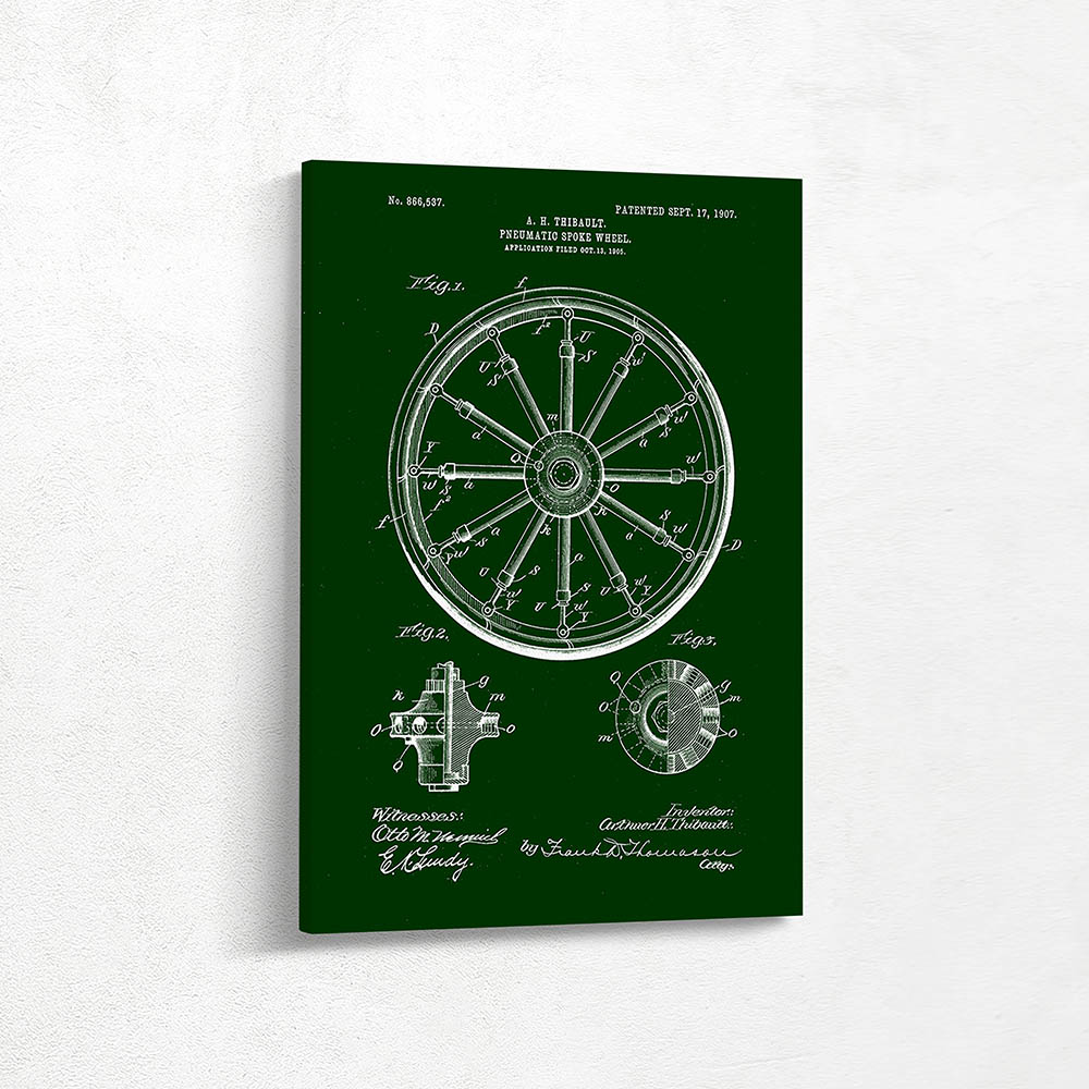 Pneumatic Spoke Wheel