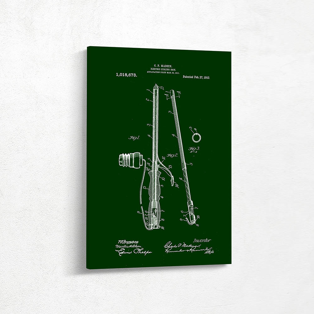 Electric curling iron