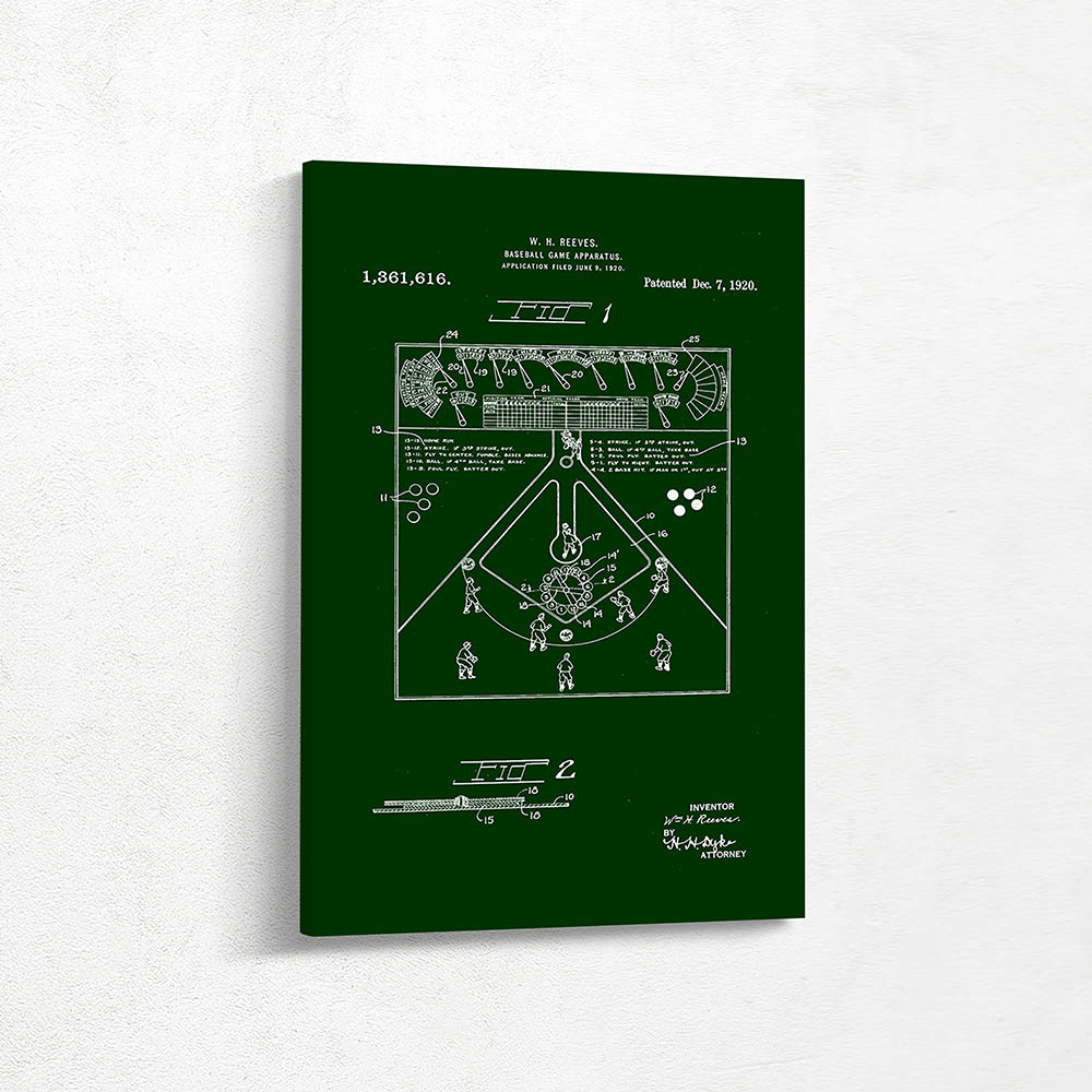Baseball game apparatus