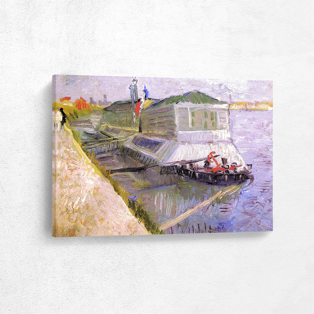 The Laundry Boat on the Seine at Asnieres