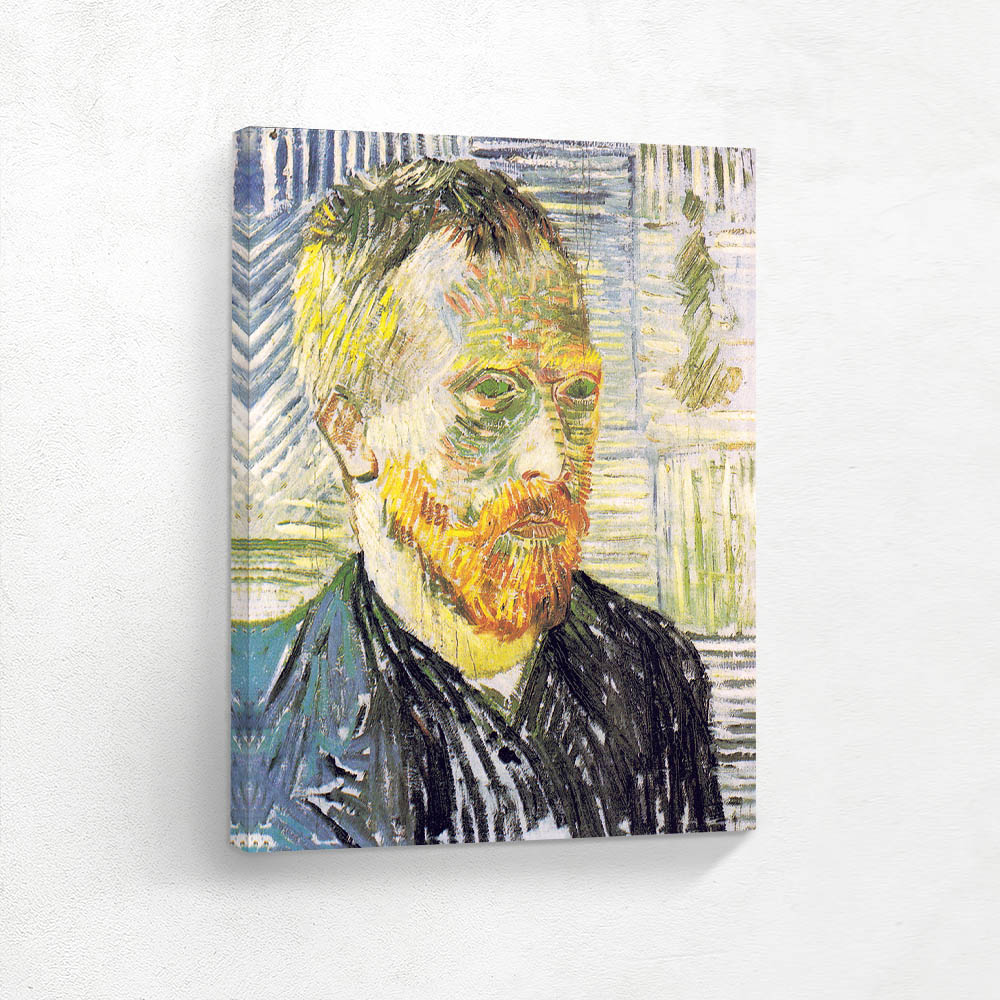 Self Portrait with Japanese Print