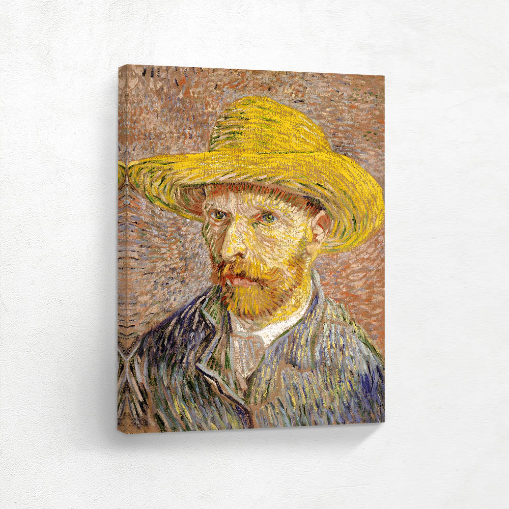 Self Portrait with a Straw Hat