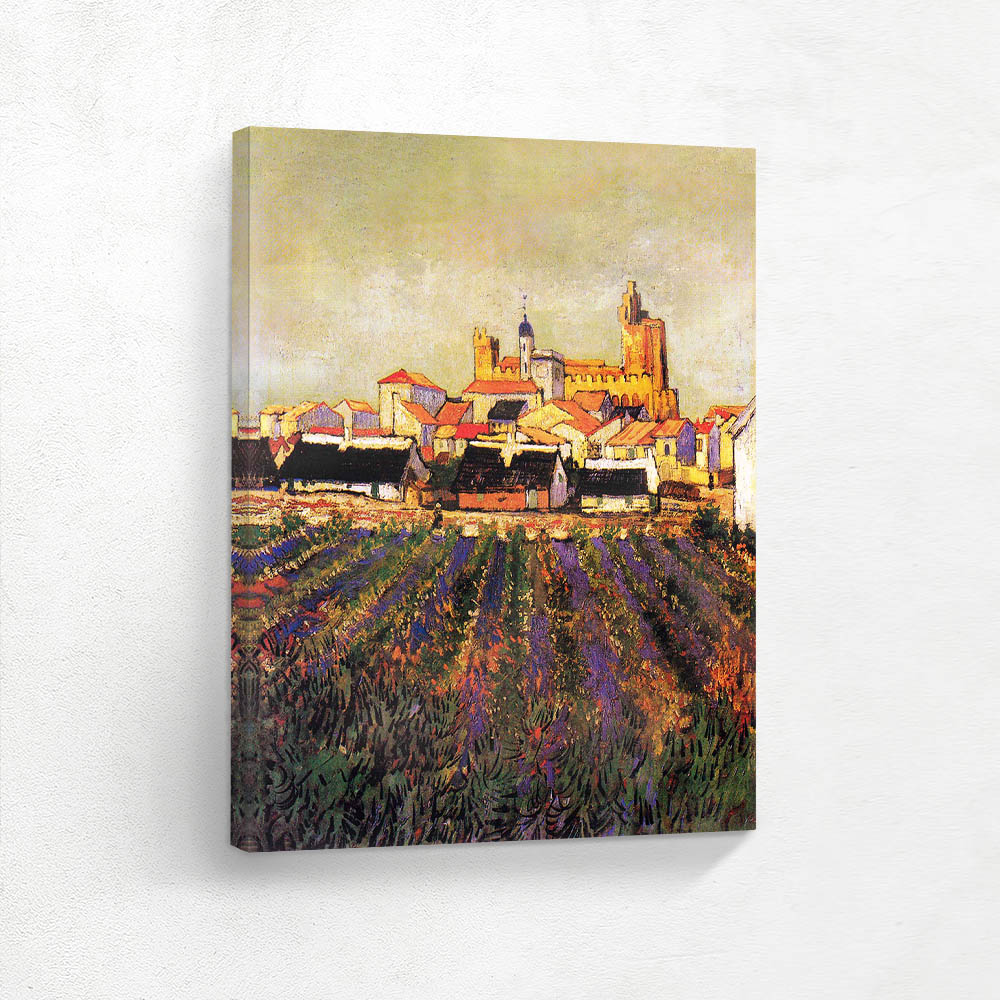 View to Saints Maries de la Mer