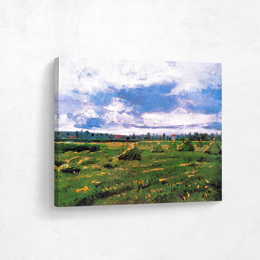 Wheatfields with Stacks