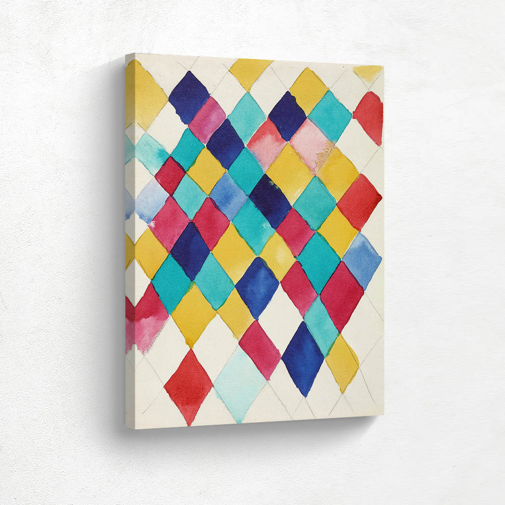 Colour study with diamonds