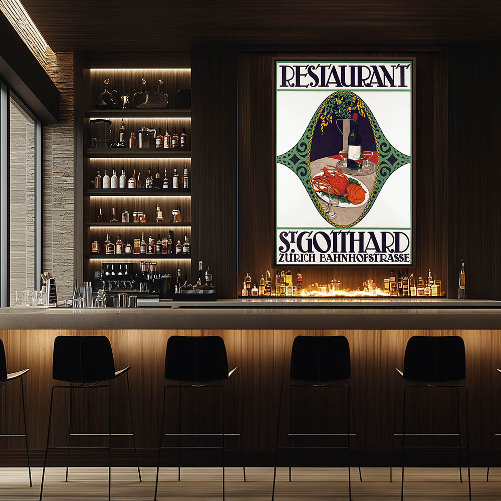 Liquor Advertising Poster - Image 3
