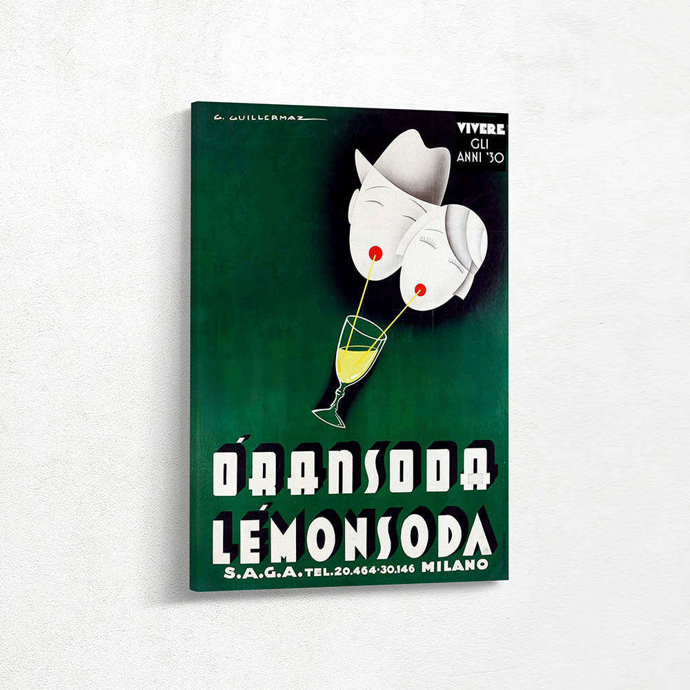 Soda Advertising Poster