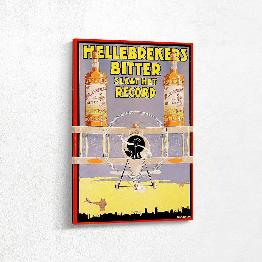 Hellebrekers Bitter Advertising Poster