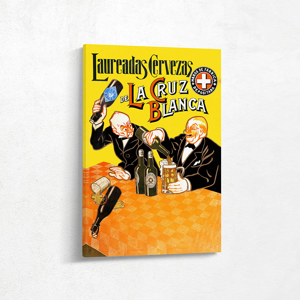 Laureadas Cervezas De La Cruz Blanca