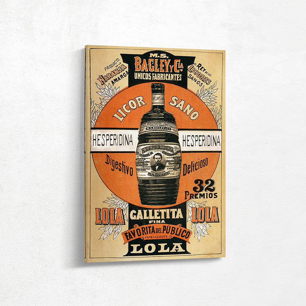 Liquor Advertising Poster
