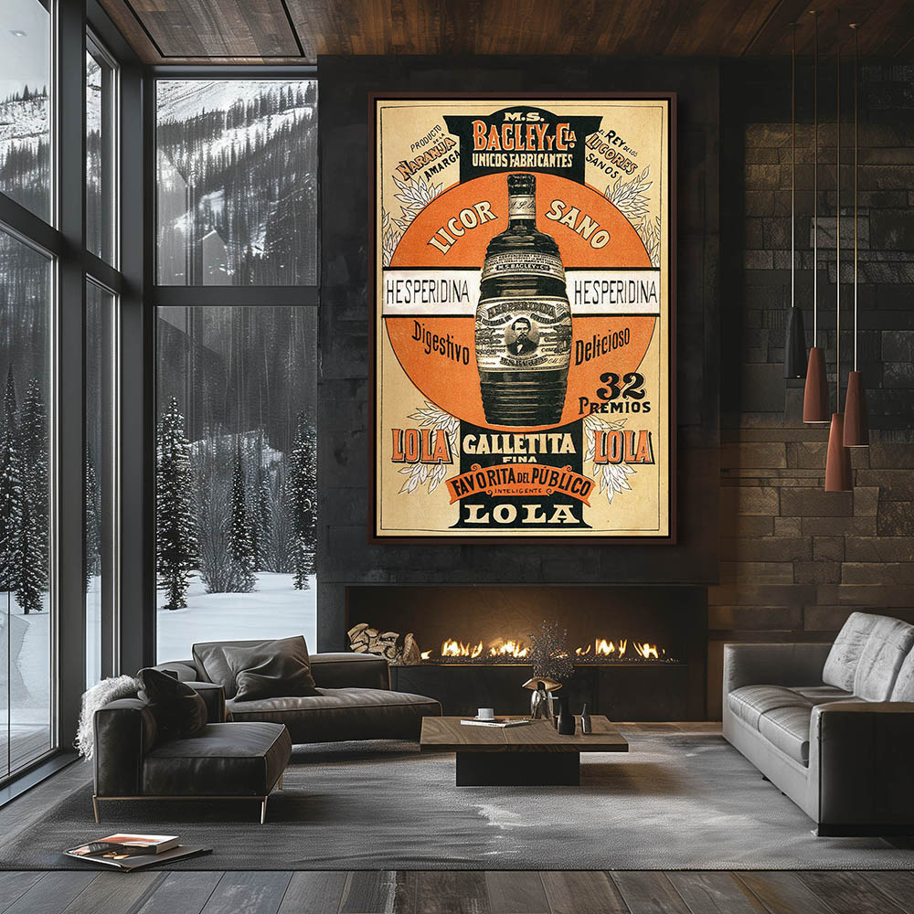 Liquor Advertising Poster - Image 3