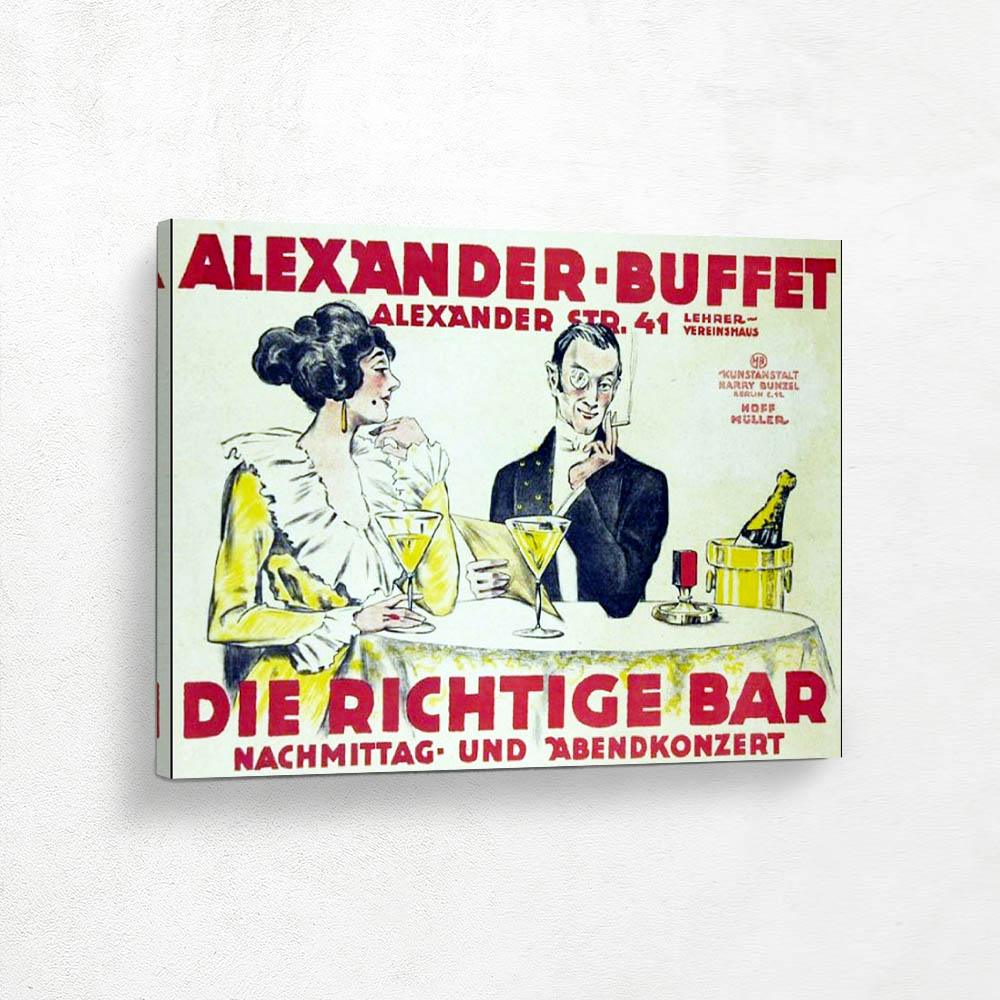 Bar Advertising Poster