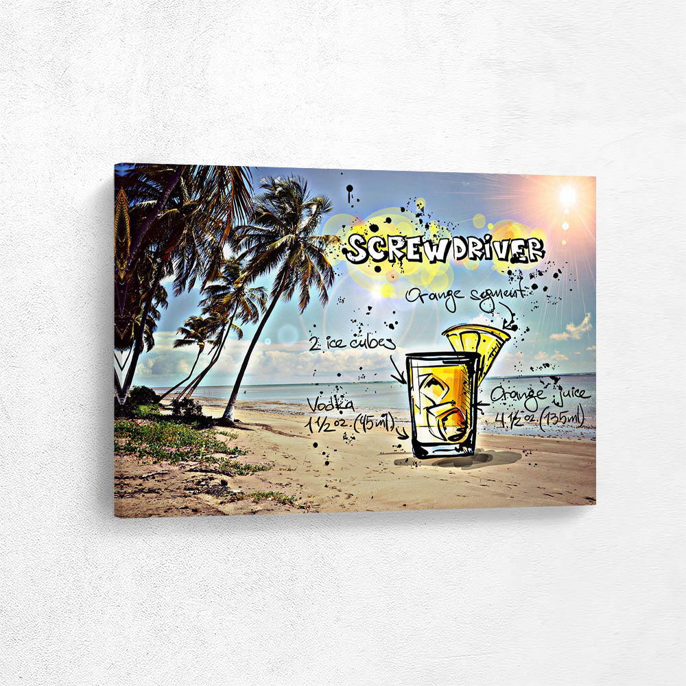 Liquor Poster Drink Recipe