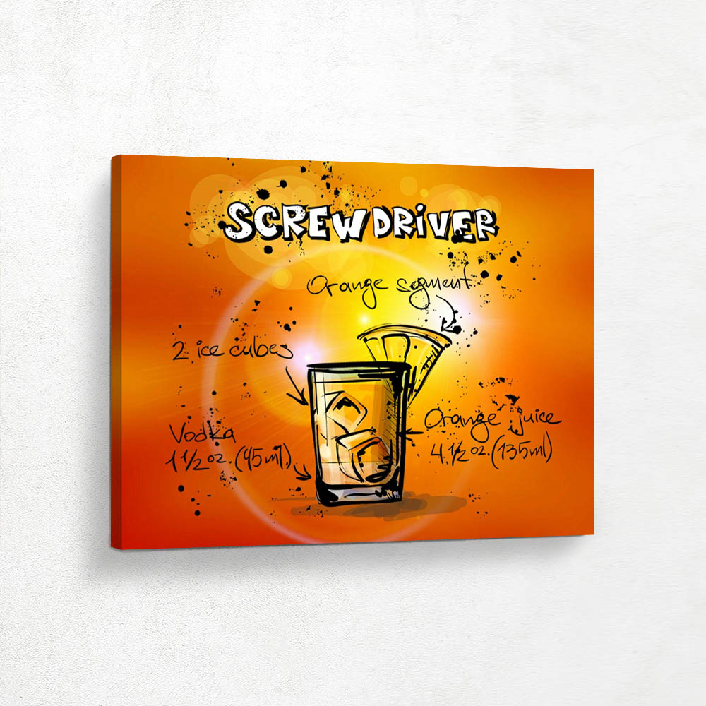 Liquor Poster Drink Recipe