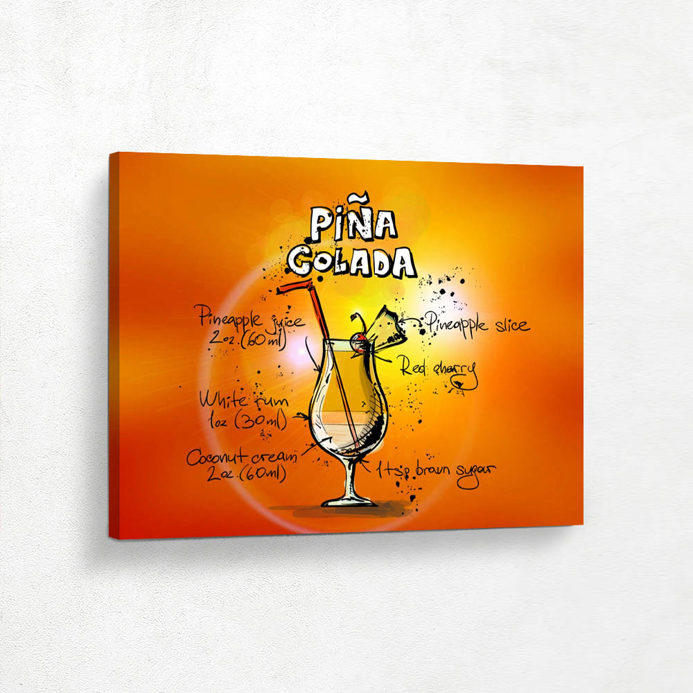 Liquor Poster Drink Recipe