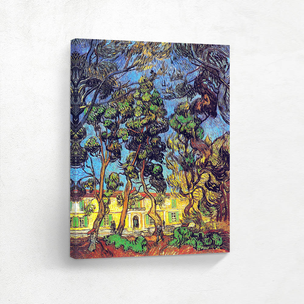 Trees in the Garden of the Hospital Saint Paul