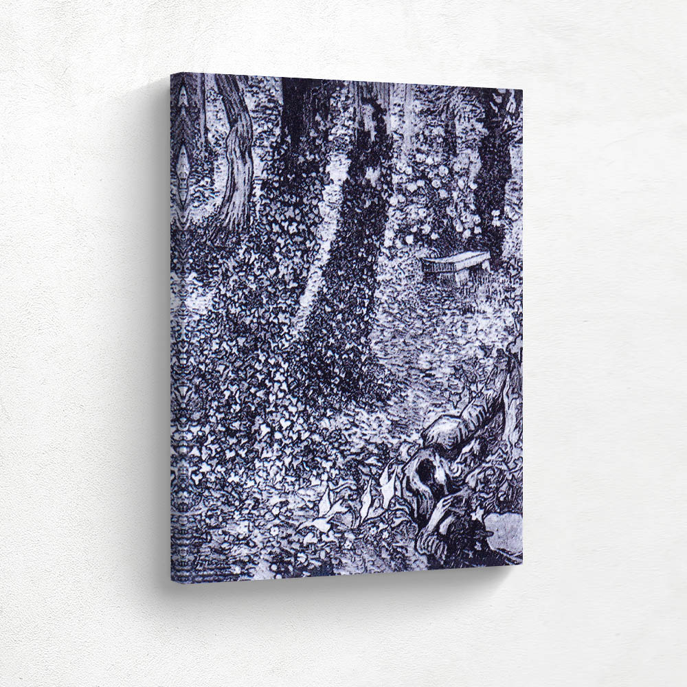 A Corner in the Garden of Saint Paul Hospital