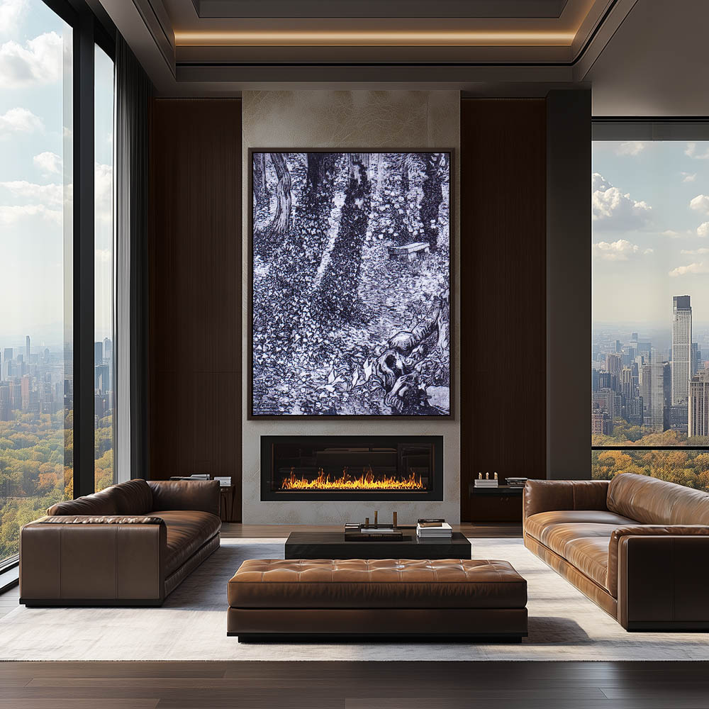 A Corner in the Garden of Saint Paul Hospital - Image 3